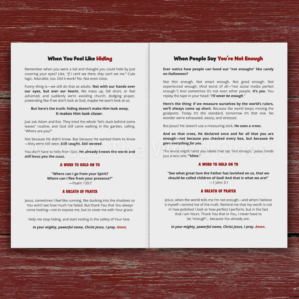 Jesus Saves (Even the Weird Ones) Print Booklet